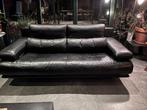 ROLF BENZ leren designbank zwart in Topstaat!!, Ophalen, 150 tot 200 cm, Tweepersoons, Zo goed als nieuw