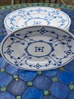 15 tal ontbijtbordjes gebaksstel saksisch blauw, Antiek en Kunst, Ophalen of Verzenden
