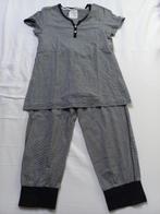 C&A donkerblauw - wit gestreepte pyama voor zomer lente S 36, C&A, Ophalen of Verzenden, Gedragen, Maat 36 (S)