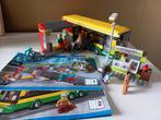 Lego City Busstation, Ophalen, Zo goed als nieuw, Complete set, Lego