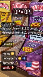 Backwoods blunts €15 per pak OP=OP, Verzamelen, Ophalen of Verzenden