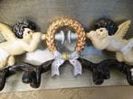 Gietijzeren Kapstok met Engeltjes, Huis en Inrichting, Woonaccessoires | Wanddecoraties, Ophalen of Verzenden, Gebruikt