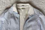 Prachtige Suede Vila Jas (M) € 45,-, Kleding | Dames, Maat 38/40 (M), Blauw, Vila, Ophalen of Verzenden