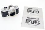 Nikon Nikkormat FT3 body 35mm film SLR + nieuwe batterij, Audio, Tv en Foto, Fotocamera's Analoog, Verzenden, Gebruikt, Spiegelreflex