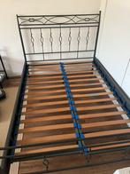 Tweepersoons bed, Ophalen, Tweepersoons, Hout, 140 cm