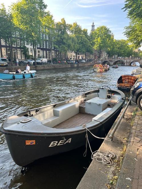 Watercraft reddingssloep 8x3m met vignet te koop, Watersport en Boten, Sloepen, Gebruikt, 10 tot 30 pk, 6 meter of meer, Binnenboordmotor