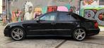 Mercedes Benz E63 AMG W211 2007 Zwart, Achterwielaandrijving, Zwart, Leder, Lichtsensor