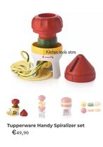 Tupperware handy spiralizer decogroente + 2 inzetstuk, Ophalen of Verzenden, Nieuw, Overige typen