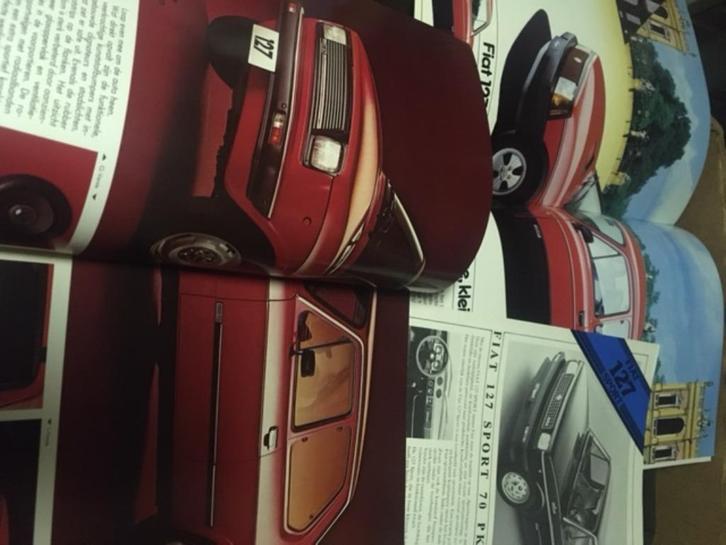 Fiat 127 of Seat 127 of Fura brochure/auto folder '73 - '84, Boeken, Auto's | Folders en Tijdschriften, Overige merken, Ophalen of Verzenden