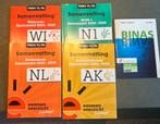 Examenbundels wiskunde, nask aardrijkskunde en Nederlands, Boeken, Ophalen of Verzenden, Zo goed als nieuw