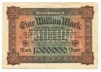 1000000 Mark 1923  Nr. 71, Postzegels en Munten, Bankbiljetten | Europa | Niet-Eurobiljetten, Los biljet, Duitsland, Ophalen of Verzenden