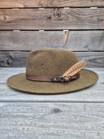 Vintage Stetson Traveller Fedora Mercer Vitafelt - Maat 59, Kleding | Heren, Hoeden en Petten, Ophalen of Verzenden