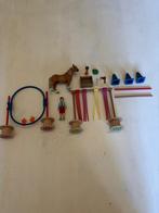 Schleich Behendigheidstraining Set + Hekwerk, Ophalen of Verzenden, Gebruikt, Jongen of Meisje