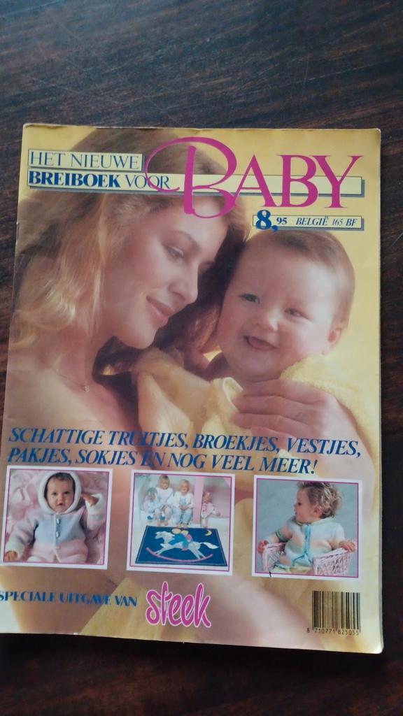 Vintage, breiboek voor de baby, Hobby en Vrije tijd, Breien en Haken, Breien, Patroon of Boek, Ophalen of Verzenden
