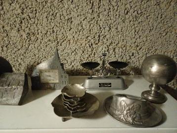 Aluminium/Metaal Curiosa Collectie beschikbaar voor biedingen