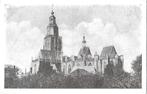 Zutphen St Walburgkerk Oude Ongelopen Ansichtkaart ( 9994 ), Verzenden, Ongelopen, Gelderland