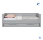 Bedbank Dennis Woood, Ophalen, Zo goed als nieuw, 180 cm of meer, 85 tot 100 cm
