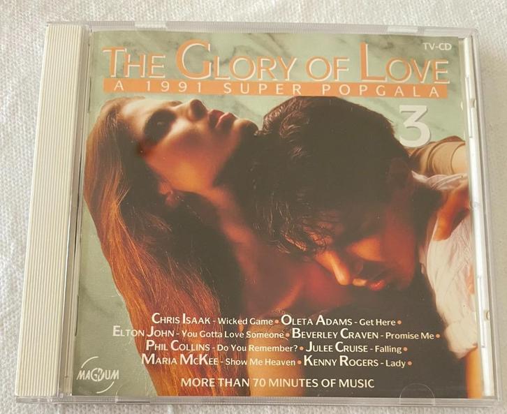 CD The Glory Of Love 3, Cd's en Dvd's, Cd's | Verzamelalbums, Zo goed als nieuw, Pop, Boxset, Ophalen of Verzenden