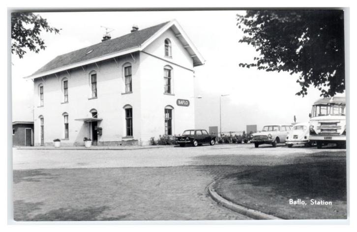 Baflo, Station, Verzamelen, Ansichtkaarten | Nederland, Ongelopen, Groningen, 1960 tot 1980, Verzenden