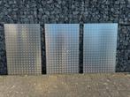 nieuwe alu traanplaat 125 cm x 83,5 cm 3,5/5 mm, Ophalen, Nieuw, Aluminium