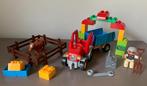 Duplo 10524 - Boerderij Tractor Set met grote koe, Ophalen of Verzenden, Gebruikt, Complete set, Duplo