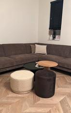 Bankstel, Huis en Inrichting, Banken | Voetenbanken en Poefen, Ophalen of Verzenden, Zo goed als nieuw, Rechthoekig, 125 cm of meer