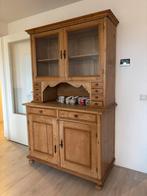 Brocante servieskast met glazen deuren, Antiek en Kunst, Antiek | Meubels | Kasten, Ophalen