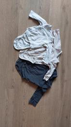 overslagrompers lange mouw H&M maat 50 0-1 maanden organisch, Nacht- of Onderkleding, Jongetje of Meisje, H&M, Ophalen of Verzenden
