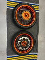 Supermoto wielen ktm exc complete set, inc remklauwen, Motoren, Ophalen, Gebruikt