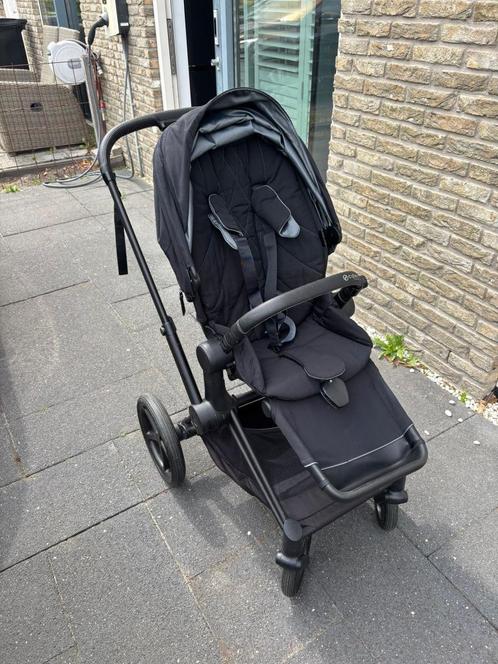 Cybex Priam 3 Kinderwagen – Zwart, in goede staat, Kinderen en Baby's, Kinderwagens en Combinaties, Zo goed als nieuw, Combiwagen