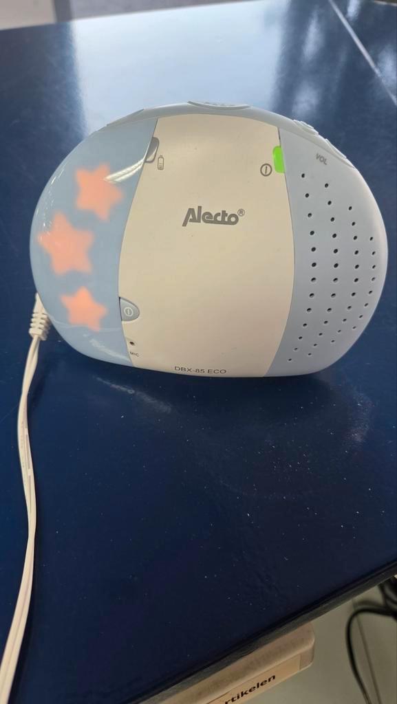 Alecto DBX-85 ECO Babyfoon - Nieuwstaat!, Kinderen en Baby's, Babyfoons, Zo goed als nieuw, 250 meter of meer, Camera, Digitaal