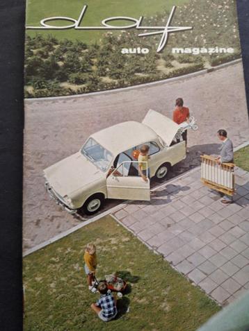 Daf Automagazine januari 1961 - eerste uitgave van dit blad