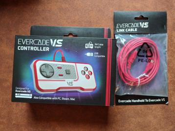 Evercade controller en VS kabel, nieuw beschikbaar voor biedingen
