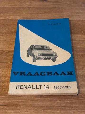 Vraagbaak Renault 14 beschikbaar voor biedingen