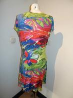 Joseph Ribkoff felle kleurrijke jurk vaste overslag D44, Overige kleuren, Verzenden, Maat 42/44 (L), Joseph Ribkoff