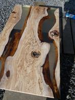 epoxy tafel boomstamtafel salontafel bijzettafel eettafel, Huis en Inrichting, Tafels | Eettafels, Metaal, Overige vormen, Nieuw