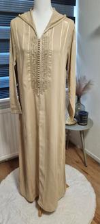 Bege Marokkaanse Jelaba, Kleding | Dames, Carnavalskleding en Feestkleding, Maat 38/40 (M), Huwelijk, Ophalen of Verzenden, Kleding
