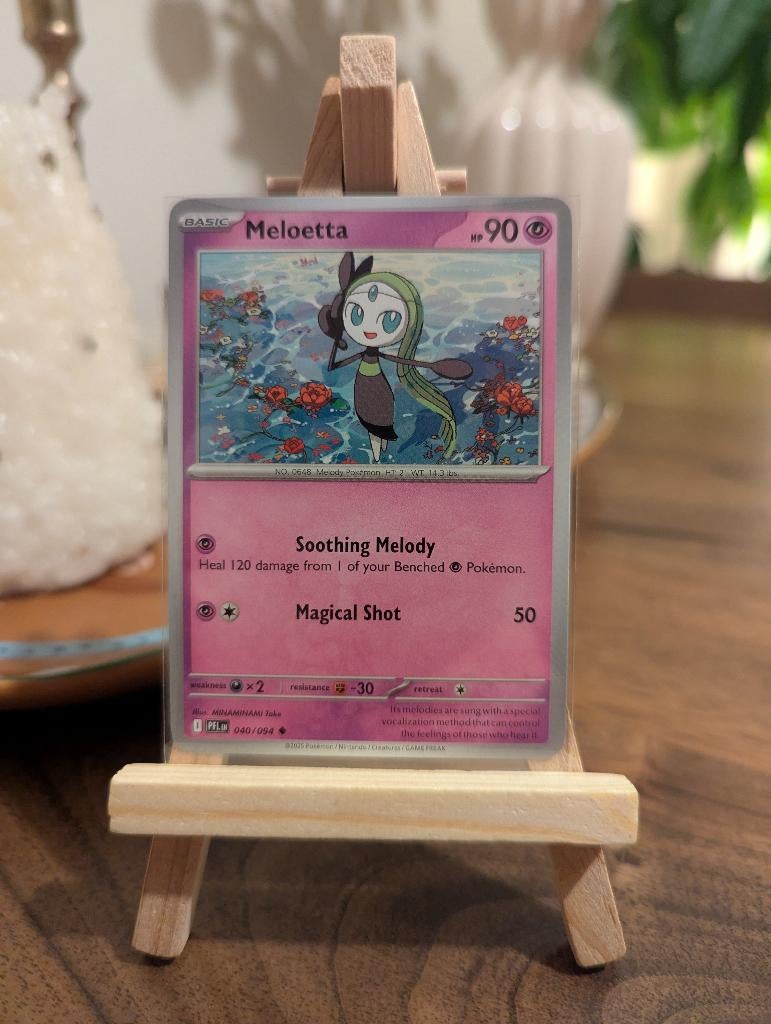 Meloetta (040/094) Pokemon Phantasmal Flames, Ophalen of Verzenden, Zo goed als nieuw