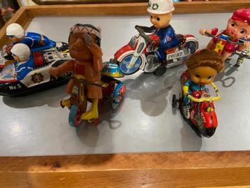 windup motors tin friction toy's jaren '60 beschikbaar voor biedingen