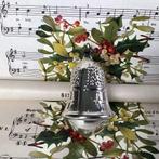 Oude kerstbal grote kerstklok met kruizen rondom, Ophalen of Verzenden, Gebruikt