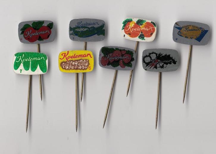 Koeleman Ter Aar Conserven speldjes, Verzamelen, Speldjes, Pins en Buttons, Gebruikt, Speldje of Pin, Overige onderwerpen, Ophalen of Verzenden