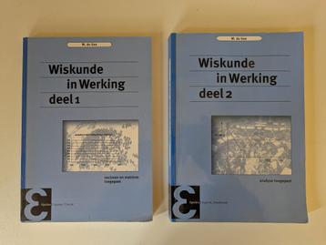Wiskunde in Werking deel 1 & 2 beschikbaar voor biedingen