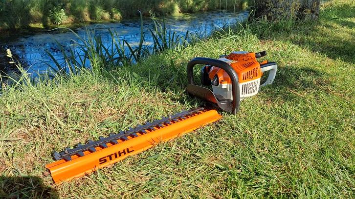 Stihl HS 45 heggenschaar 45 cm, Tuin en Terras, Heggenscharen, Gebruikt, Benzine, Ophalen of Verzenden