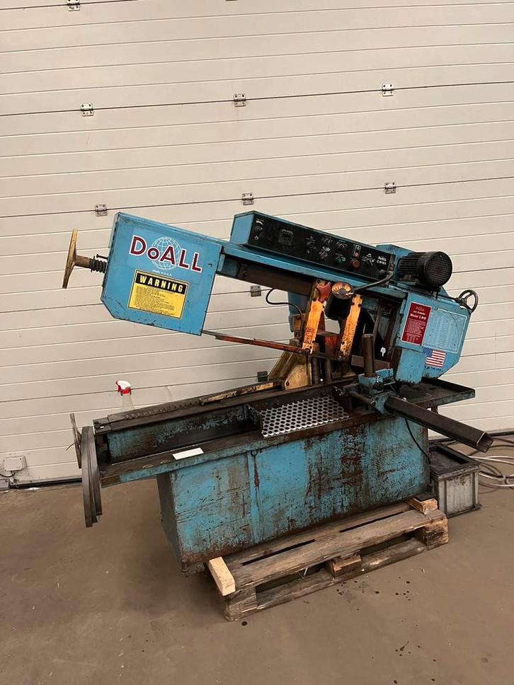 Volautomaat lintzaag bandzaag metaalzaag afkortzaag Doall, Doe-het-zelf en Verbouw, Gereedschap | Zaagmachines, Gebruikt, Lintzaag