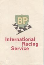 BP - benzine International Racing Service finishvlag, Verzamelen, Ophalen of Verzenden