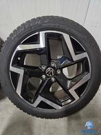 7mm! Originele VW Passat B9 3J 18 inch zwarte velgen TPMS 5x, 18 inch, Gebruikt, Banden en Velgen, 235 mm