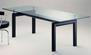 LC6 Le Corbusier Eettafel Glas beschikbaar voor biedingen