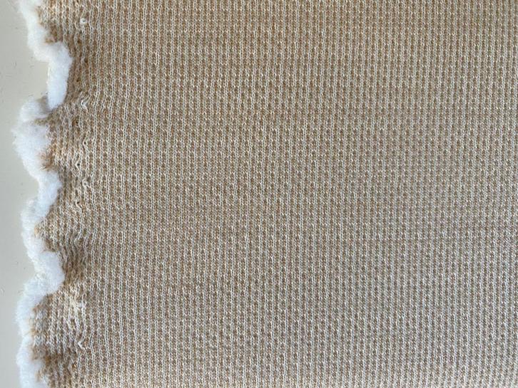 BYBORRE Phoebe; A03-166; beige + crème; 15 meter meubelstof, Hobby en Vrije tijd, Stoffen en Lappen, Nieuw, Wol, 120 cm of meer
