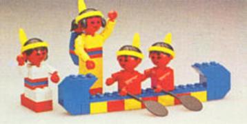 Lego Building Set with People Western Indians 215 Red Indian beschikbaar voor biedingen