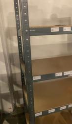 Stellingkast bruin grijs (halve kast!) 90 x 44,5 x 90 cm, Ophalen, Gebruikt